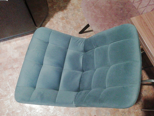 Стул на металлокаркасе Челси бежевый / белый каркас фото покупателя 185