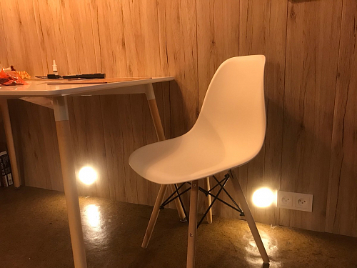 Пластиковый стул Eames PC-015 серый фото покупателя 463