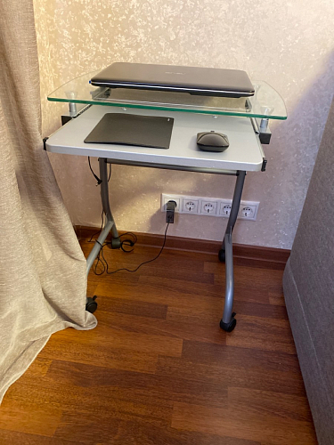 Компьютерный стол Riko серый фото покупателя 10