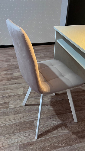 Комплект стульев Чилли 2 шт бежевый / черный фото покупателя 648