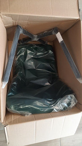 Стул на металлокаркасе Челси бирюзовый / черный фото покупателя 256