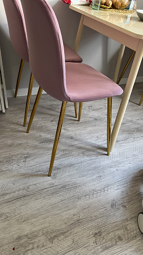 Стул на металлокаркасе Dabl 01 champagne / gold фото покупателя 19