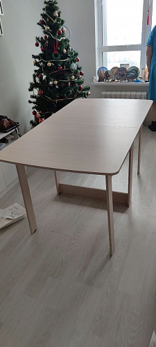 Стол книжка СтК4 дуб сонома / белый фото покупателя 6