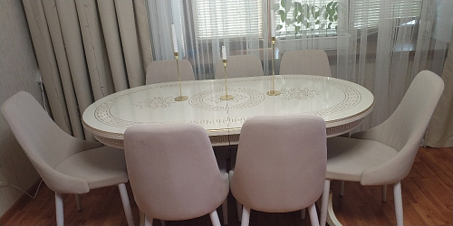 Стул на металлокаркасе Kora dark gray / black фото покупателя 336