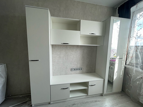 Готовая гостиная Бертелена белое дерево / белое дерево фото покупателя 11