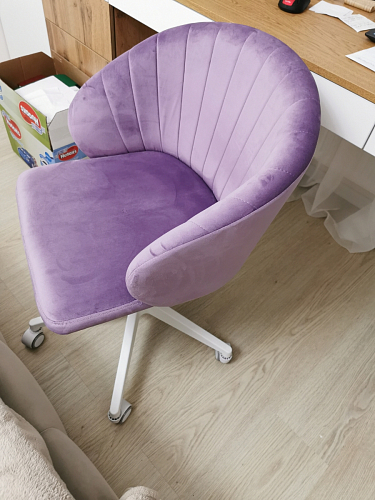 Компьютерное кресло Пард экокожа белый фото покупателя 85