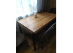 Стол Оригон файерстоун / черный матовый фото покупателя 13