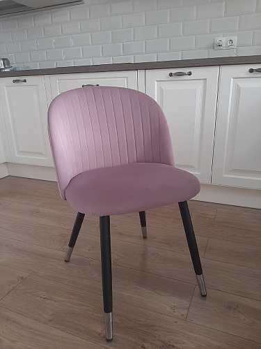 Стул на металлокаркасе Gabi latte / gold / black фото покупателя 268