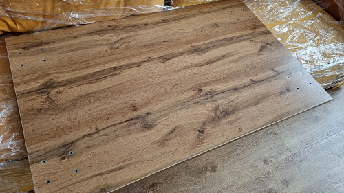 Деревянный стол Лота Лофт 140х80 белый матовый / бетон светлый фото покупателя 732