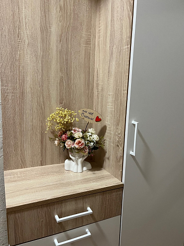 Готовая прихожая Пети дуб сонома / белый фото покупателя 83