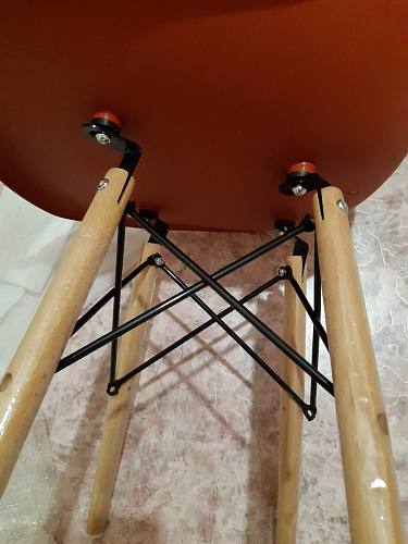 Пластиковый стул Eames PC-015 серый фото покупателя 157