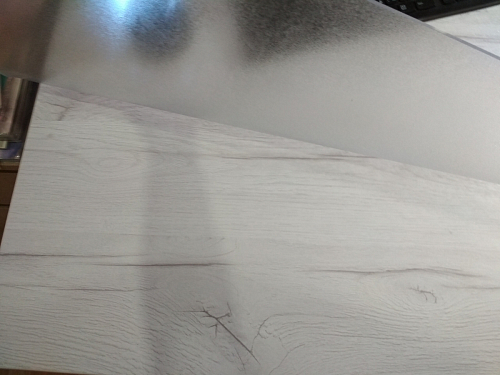 Стол Лота Лофт 140 25 мм черный матовый / дуб вотан фото покупателя 400