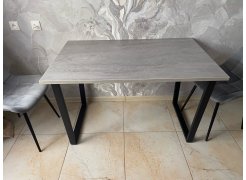 Стол Лота Лофт 140 25 мм юта / белый матовый фото покупателя 331