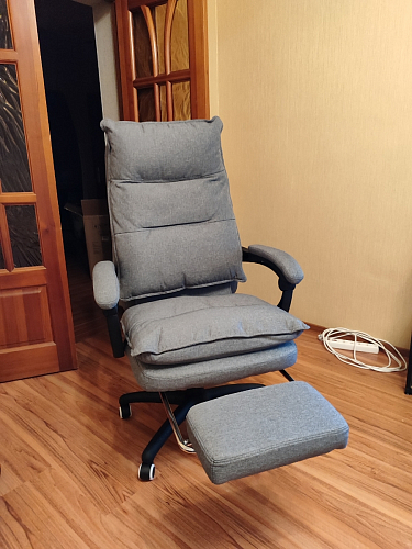 Компьютерное кресло Rapid голубое фото покупателя 95