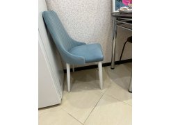 Стул на металлокаркасе Kora green / black фото покупателя 55