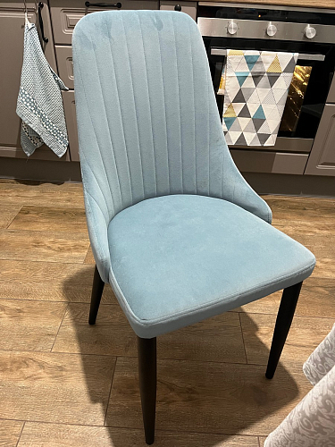 Стул на металлокаркасе Kora beige / black фото покупателя 304