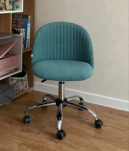 Компьютерное кресло Melody бирюзовое фото покупателя 149