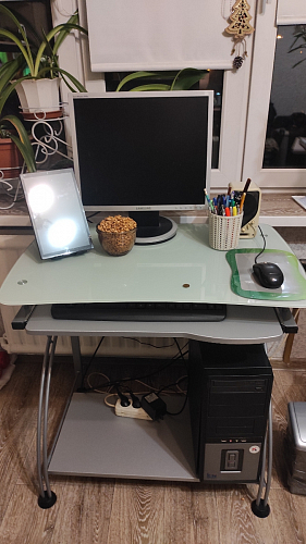 Компьютерный стол Glen black фото покупателя 1