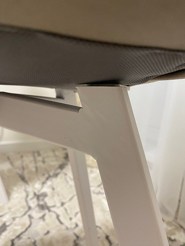 Стул на металлокаркасе Чилли зеленый / белый каркас фото покупателя 331