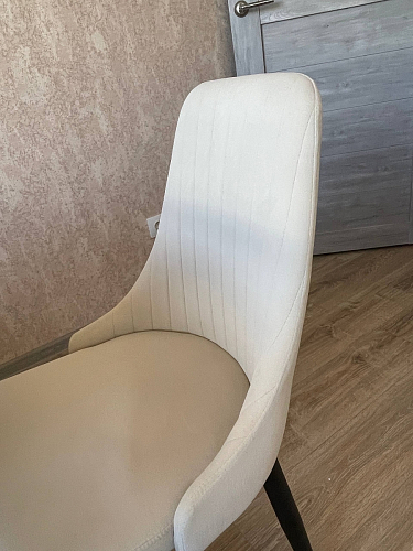 Стул на металлокаркасе Kora light blue / white фото покупателя 310