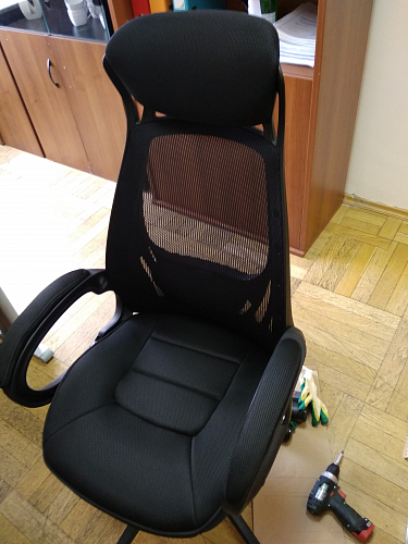 Компьютерное кресло Burgos белое фото покупателя 40