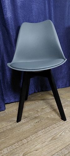 Стул Bonuss blue / wooden legs фото покупателя 129