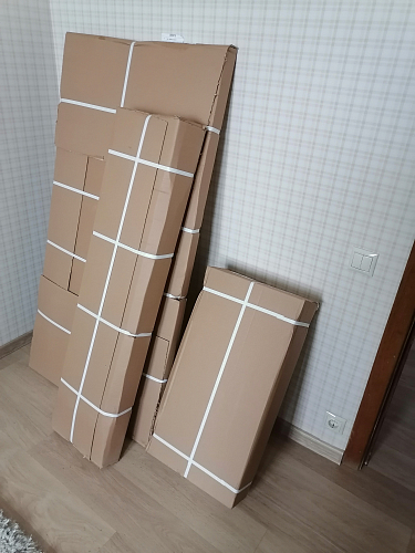 Стол компьютерный Джаз-15 правый дуб сонома / белый фото покупателя 5