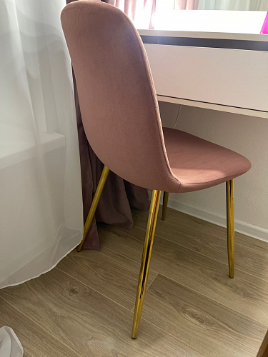 Стул на металлокаркасе Dabl pink фото покупателя 2