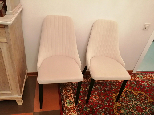 Стул на металлокаркасе Kora dark gray / black фото покупателя 489