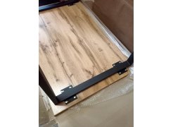 Стол Лота Лофт 140 25 мм черный матовый / бетон фото покупателя 919