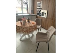 Стул на металлокаркасе Вейв темно-серый / черный фото покупателя 271