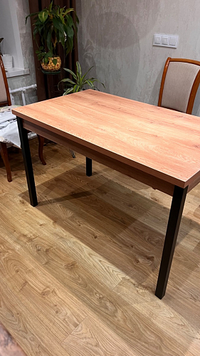 Стол Оригон сонома / черный матовый фото покупателя 31