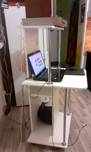 Компьютерный стол КСТ-12 венге фото покупателя 62