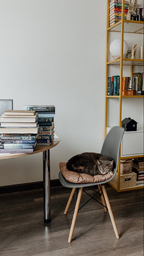 Пластиковый стул Eames PC-015 желтый фото покупателя 157