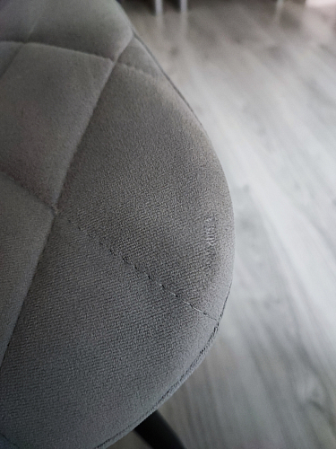 Комплект из "МР Стул Баодин К б/к латте (velutto 08) / черный каркас , 4 шт" фото покупателя 25