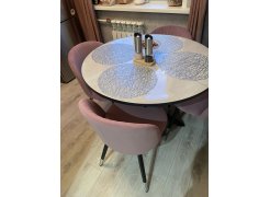 Стул на металлокаркасе Gabi gray / black фото покупателя 84