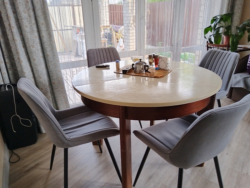 Комплект стульев Седа К 2 шт латте / черный фото покупателя 69