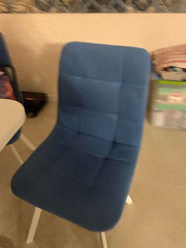 Стул на металлокаркасе Чилли бирюзовый / черный фото покупателя 977