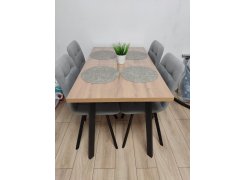 Стул на металлокаркасе Чилли светло-серый / черный фото покупателя 555