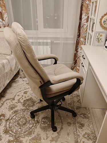 Компьютерное кресло Comfort Lux/Комфорт Люкс черный фото покупателя 71