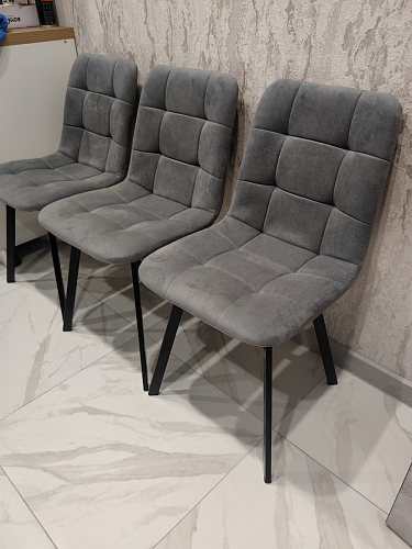 Стул на металлокаркасе Чилли зеленый / белый каркас фото покупателя 376