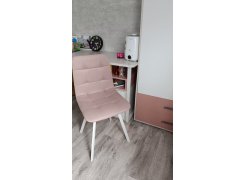 Стул на металлокаркасе Чилли светло-серый / черный фото покупателя 663