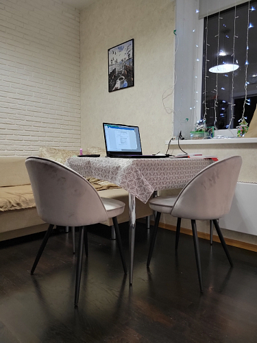 Стул на металлокаркасе Dodo blue фото покупателя 19