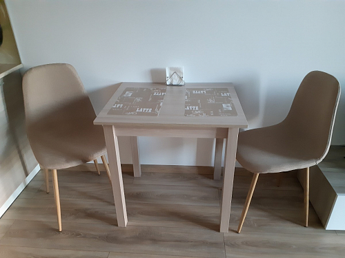 Стул на металлокаркасе Lilu pink / black фото покупателя 104