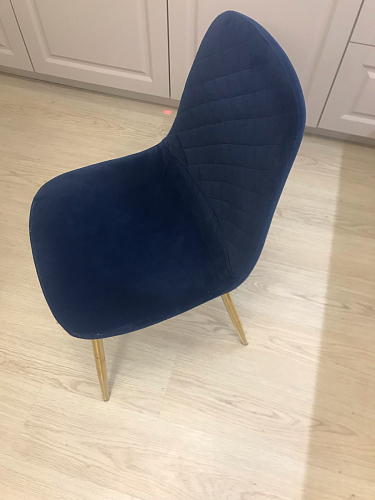 Стул на металлокаркасе Dabl 01 champagne / gold фото покупателя 163