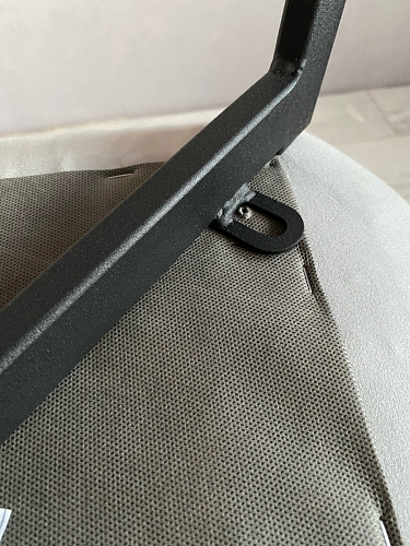 Стул на металлокаркасе Челси морская волна / черный фото покупателя 191