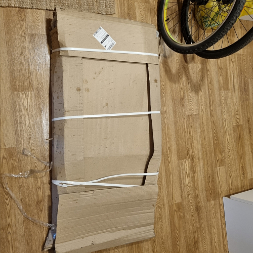 Письменный стол Битти Лофт 116х60х75 дуб делано светлый / белый матовый фото покупателя 46