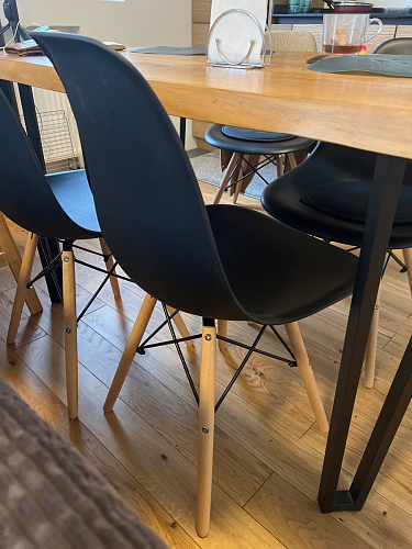 Пластиковый стул Eames PC-015 желтый фото покупателя 10