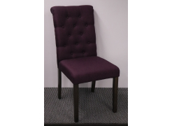 Стул Amelia dark walnut / fabric purple из шоурума 1