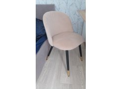 Стул на металлокаркасе Gabi 1 light purple / black фото покупателя 58